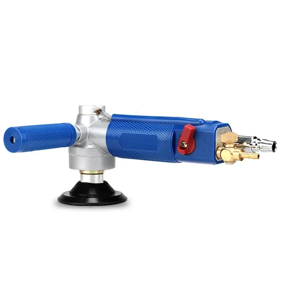 3/4 Inch Jade Marble Polisher – Handheld Pneumatic Water Mill (Water Injection, 4300RPM)
