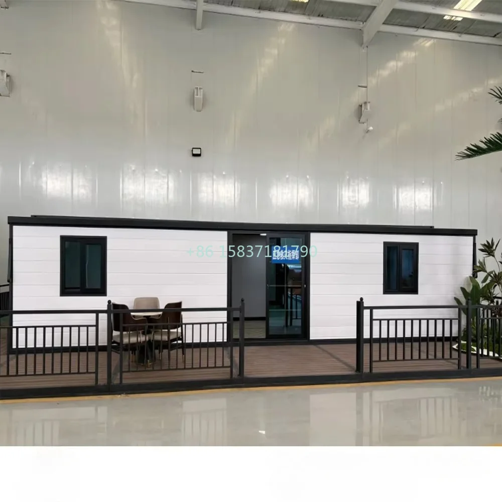 Expandable Container House Portable Prefabricated 20/40Ft Prefab Houses China Modern Flat Modern Container House with 2 Bedrooms