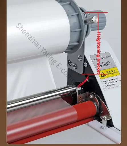 Advertising Photo Laminating Machine Cold Hot Lamintor A3 Passing Double Sided Peritoneal Poster Album Film Laminating Machine