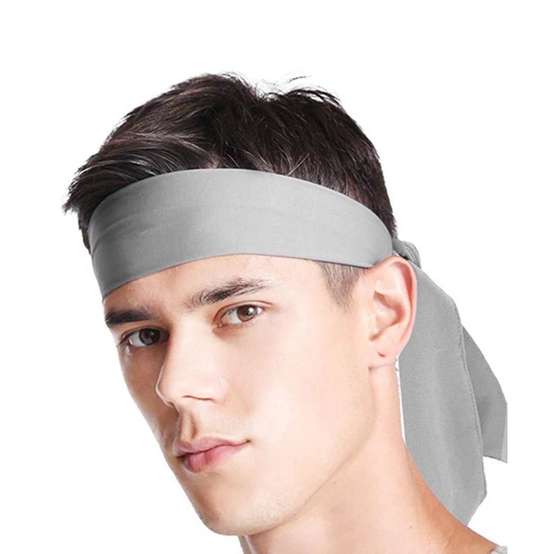 Headbands for Men and Women Outdoor Sports Fitness Headbands Sweat-absorbent Headbands 2024 Elastic Yoga Sports Headbands