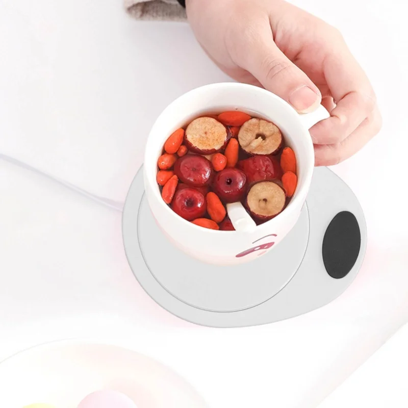 Waterproof Adjustable Electric Heating Plate USB Mug Warmer Constant Temp For Ceramic Coffee Cups