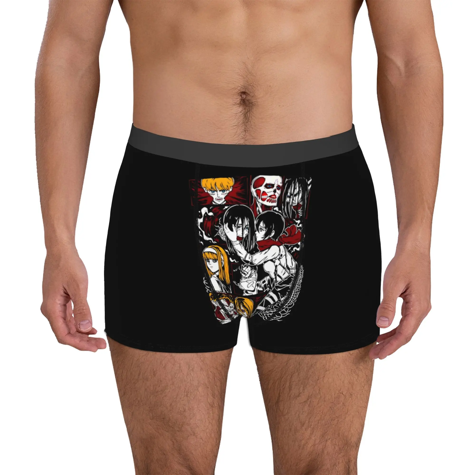 cuecas-boxer-masculinas-respiraveis-com-estampa-de-anime-japones-attack-on-titan-moda-e-conforto