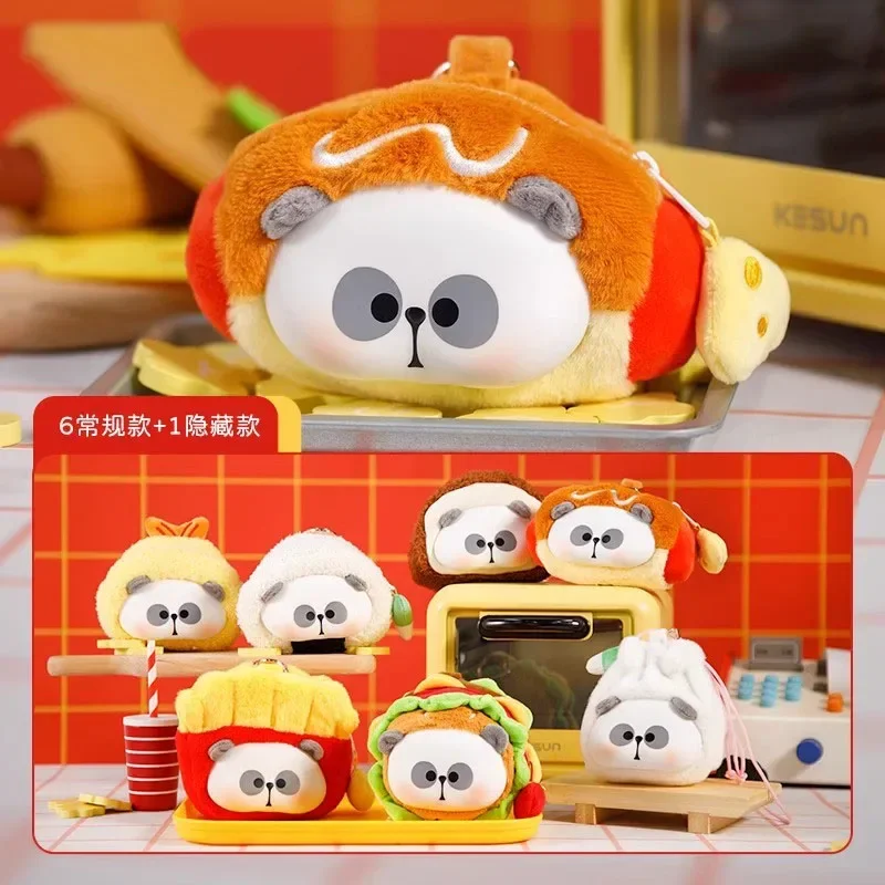 

MR.PA What To Eat Today Series Blind Box Cute Anime Action Figure Plush Pendant Doll Change Purse Mystery Box Surprise Toy Gifts
