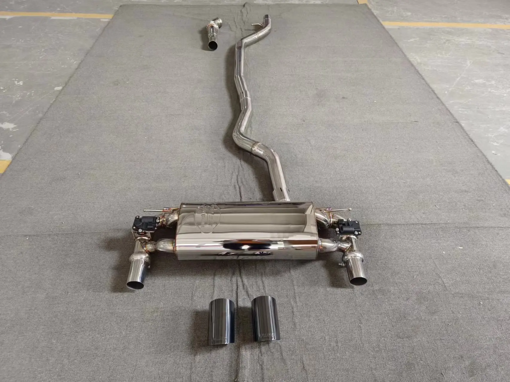 

RES Stainless Steel (SS304) Valvetronic Catback Exhaust System for M235i/M240i F22 3.0T. Enhances Sound and Performance