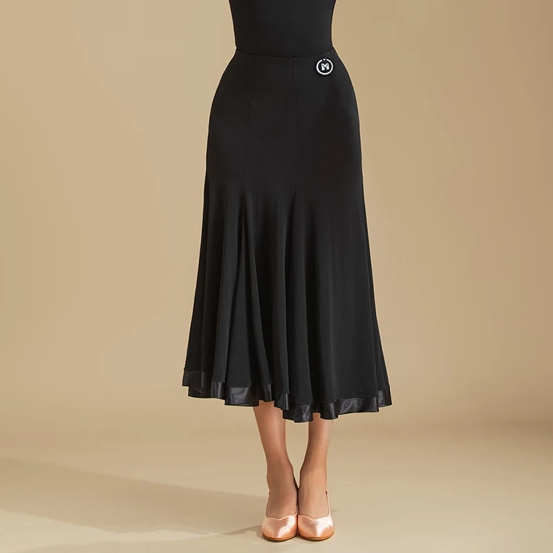 

2025 New Waltz Dance Skirt Modern Dance Big Swing Skirt Adult Female Social Dance Skirt Ballroom Dance Competition Wear