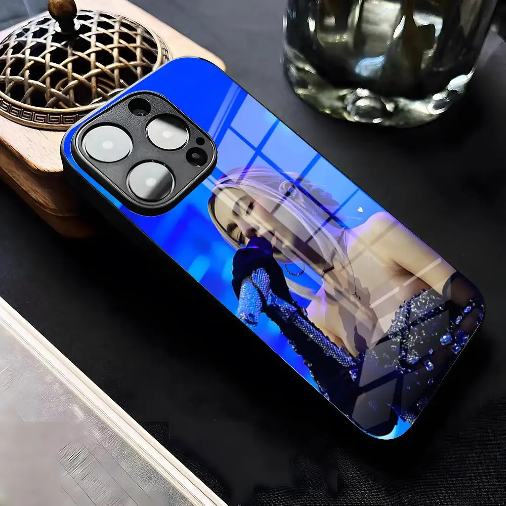 Funda para Teléfono Singer A-Ava M-Max para iPhone 17 Pro Max, 15 Pro, 16, 14 Plus, 12, 13 Mini, 11 Pro, Carcasa de Vidrio Antigolpes