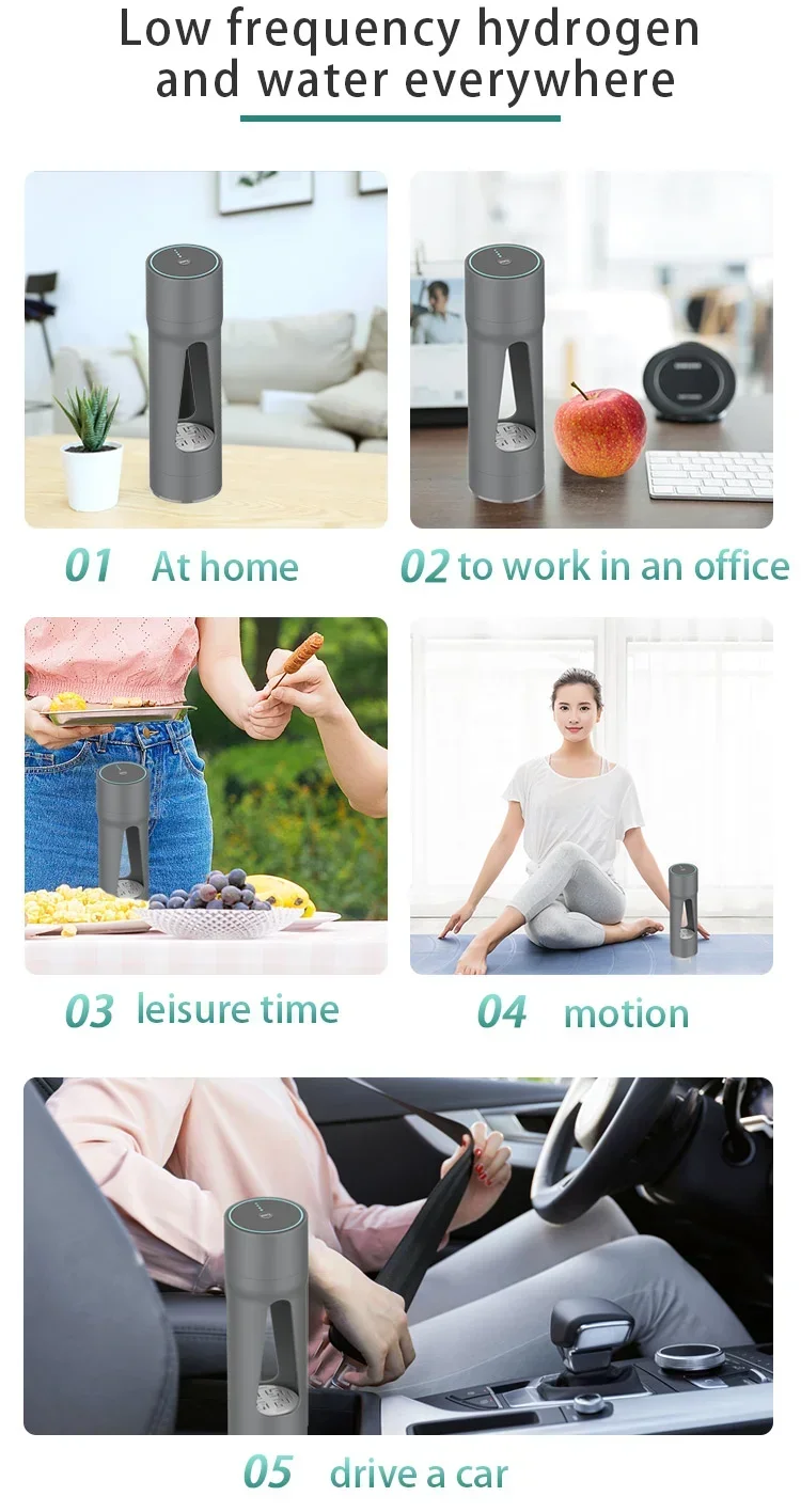 Schumann Terahertz healthy water Bottle making 7.6Hz low frequency Hydrogen water and alkaline water ionizer OEM/ODM factory