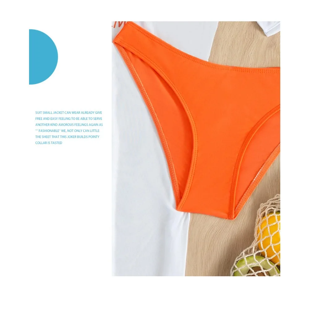 3 Piece Women Bikinis Set Oversized Beach Cover Up T-Shirt  Sleeve Lovely Palm Tree Print Beachwear Vacation Summer Swimsuit