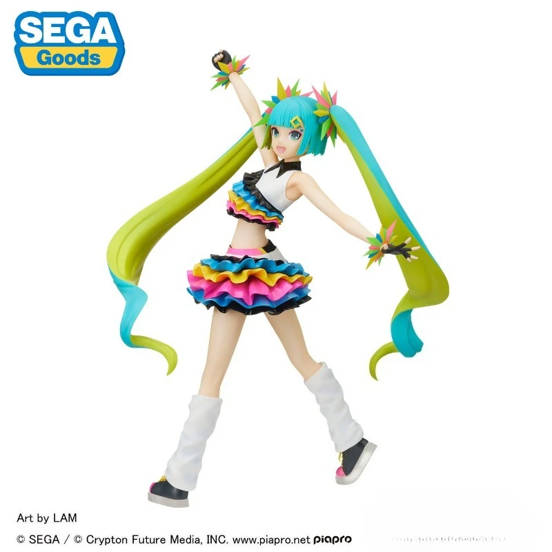 セガ-初音ミク-キャッチ・ザ・ウェーブ-ディーバプロジェクト-シーニックフィギュア-フィギュアオーナメント