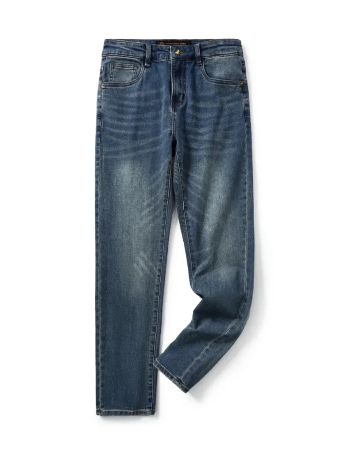 

Итальянская элитная битва! Оригинал 5369! Дрожжи Wa Elastici! Мужские модные простые джинсы прямого кроя