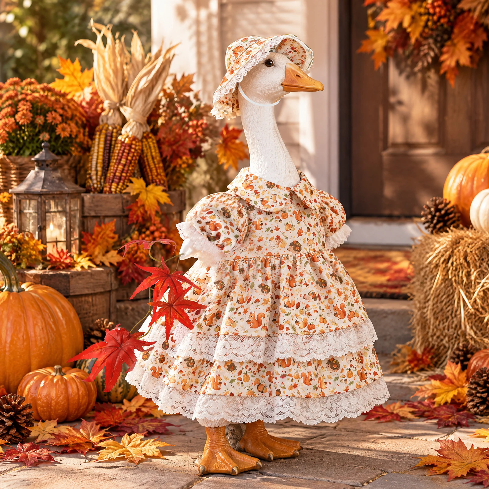 Fall Porch Goose Dress Up Clothes Porch Goose Outfit Costume 23