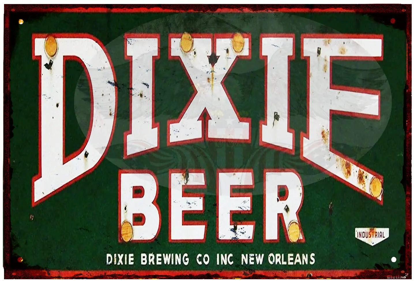 Retro Metal tin Sign Dixie Beer Tin Sign Exterior Home Cave bar Wall Decoration Vintage Metal Aluminum Sign