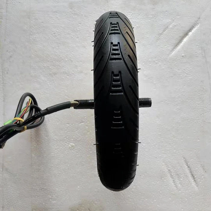 Electric scooter 8 inch solid tire narrow ultra-thin 24V brushless motor 36V350W brushless hub motor