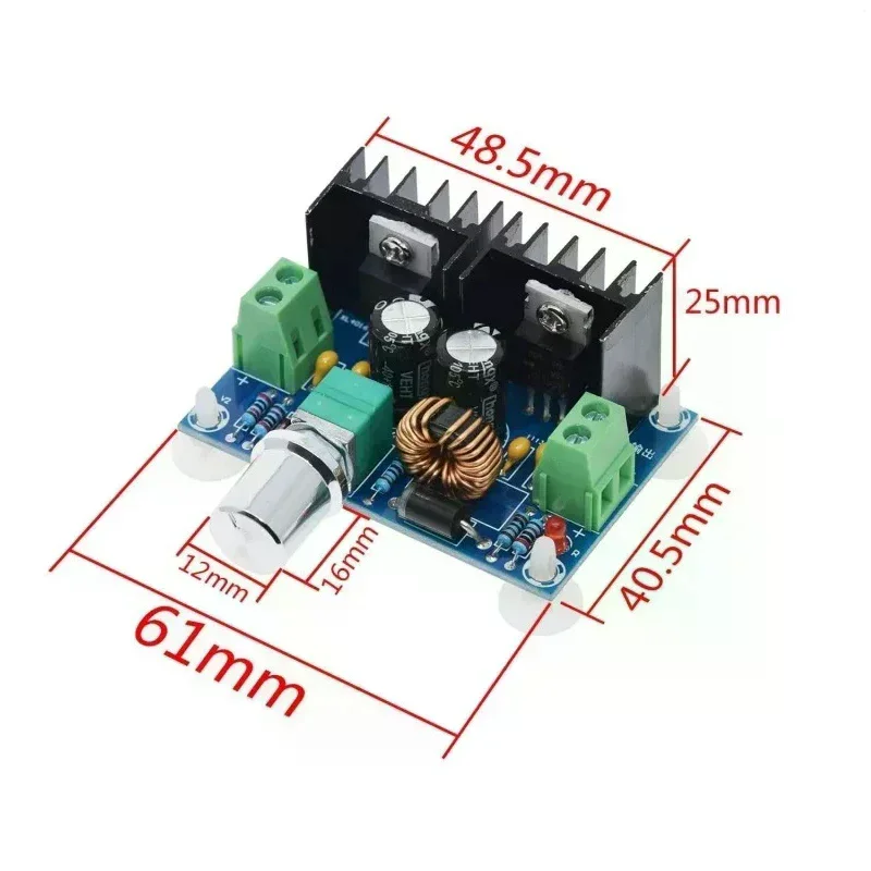 200W XL4016E1 DC-DC Max 8A Step Down  Converter DC4-40V To 1.2-36V Djustable Power Supply Module LED Driver Step Down Board