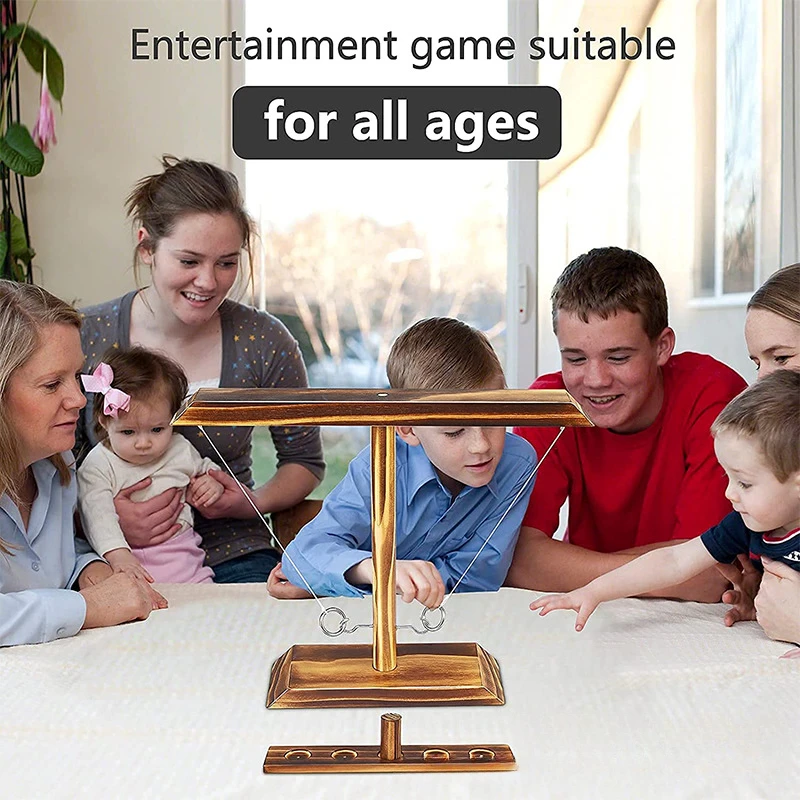 Family Party Children's Ring Toss Game Toy Adult Bar Fast-paced Drinking Interactive Double Battle Parent-child Chess Board Game