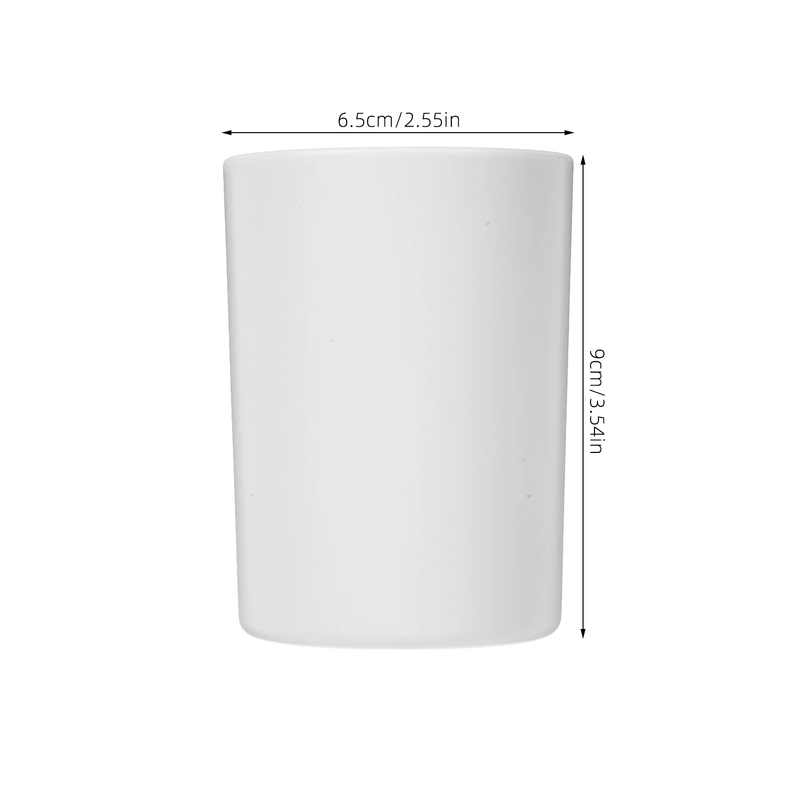 

2Pcs Brushing Cup Reusable Hardness Material Mouth Wash Cup for Bathroom Storage Travel Tumbler Compact Design