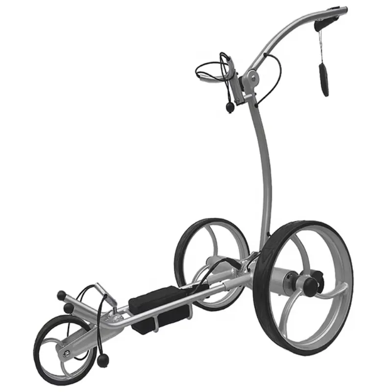 عربة التحكم عن بعد الكهربائية المصنوعة من سبائك الألومنيوم من CartHot مع عجلات ملونة #4