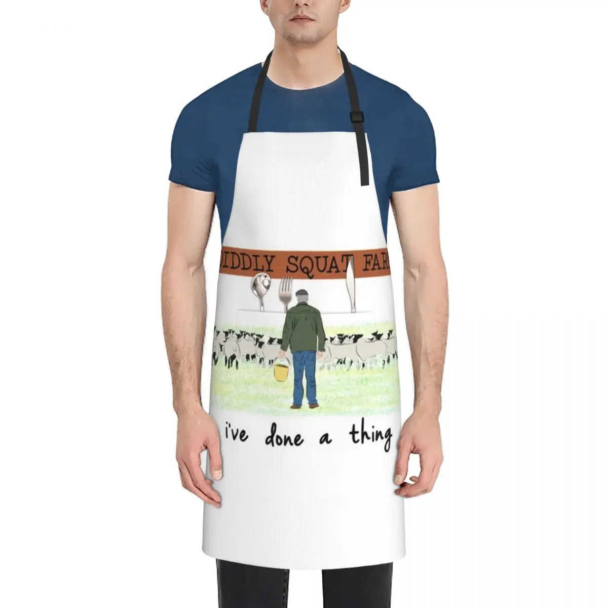 Farmer Jeremy Apron Kitchen Apras Man Restaurant Kitchen Equipment Art Apron