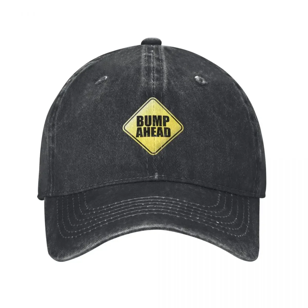 Bump Ahead Pregnancy Baby Announcement Baseball Cap Custom Cap tea Hat New In The Hat Boy Women's