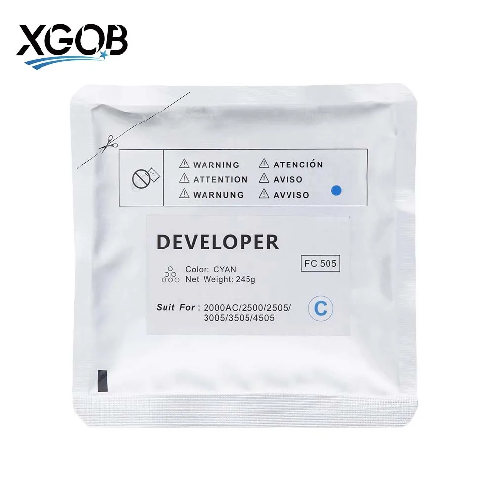 1PCS T-FC505 Developer Powder For Toshiba 2000AC 2500AC 2505AC 3005AC 3505AC 4505AC 5005AC High Quality Compatible Developer