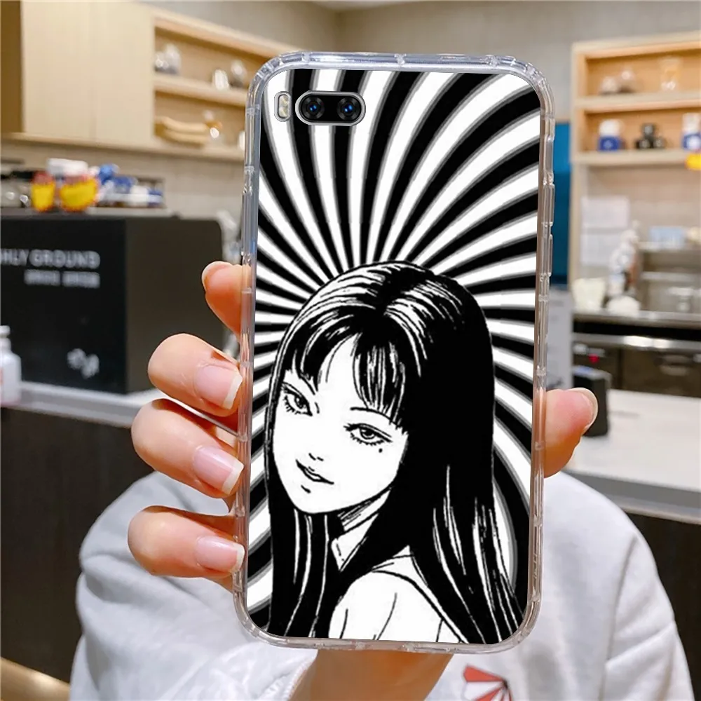 T-Tomie J-Junji I-Ito Anime Phone Case For Huawei Mate P10 P20 P30 P40 P50 Smart Z Honor 50 60 70 Pro Lite Transparent Case