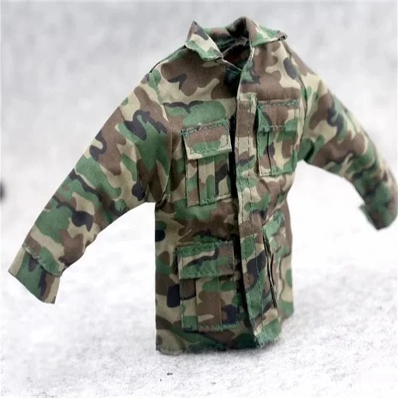 1/6 ทหารอุปกรณ์เสริม Jungle Camouflage ชุดรบ US ทหารเสื้อกางเกงของเล่นสําหรับ 12 ''Action Figure Body ในสต็อก