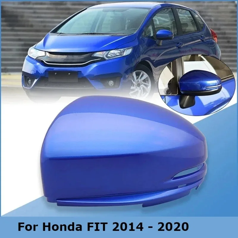 Rearview Mirror Cover Cap Shell Lid Housing With Signal Type For Honda Fit 2014 2015 2016 2017 2018 2019 2020