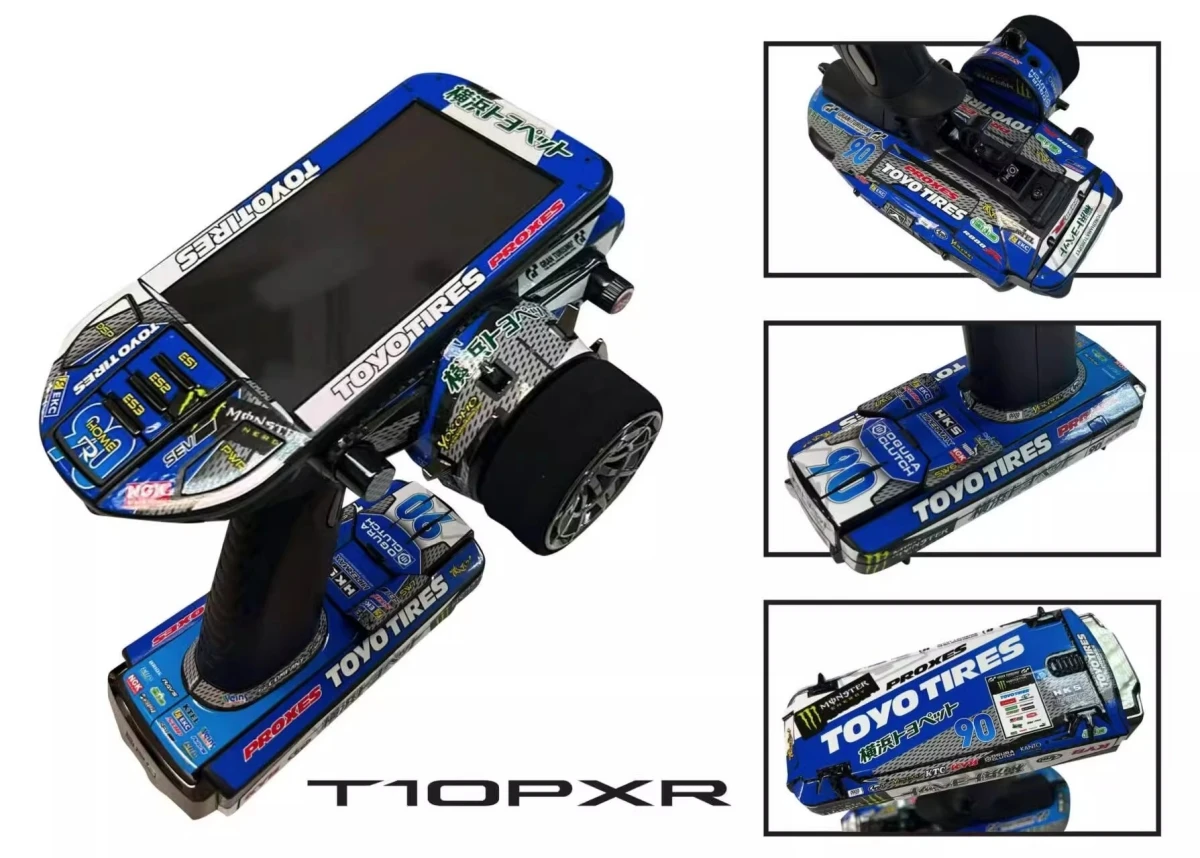 Futaba 10PXR remote control sticker, Toyo Tire, Pre cut