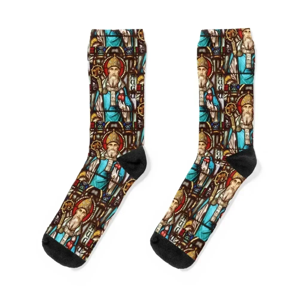

Saint Augustine of Hippo Socks kawaii sports stockings professional running new in's Girl'S Socks Men's