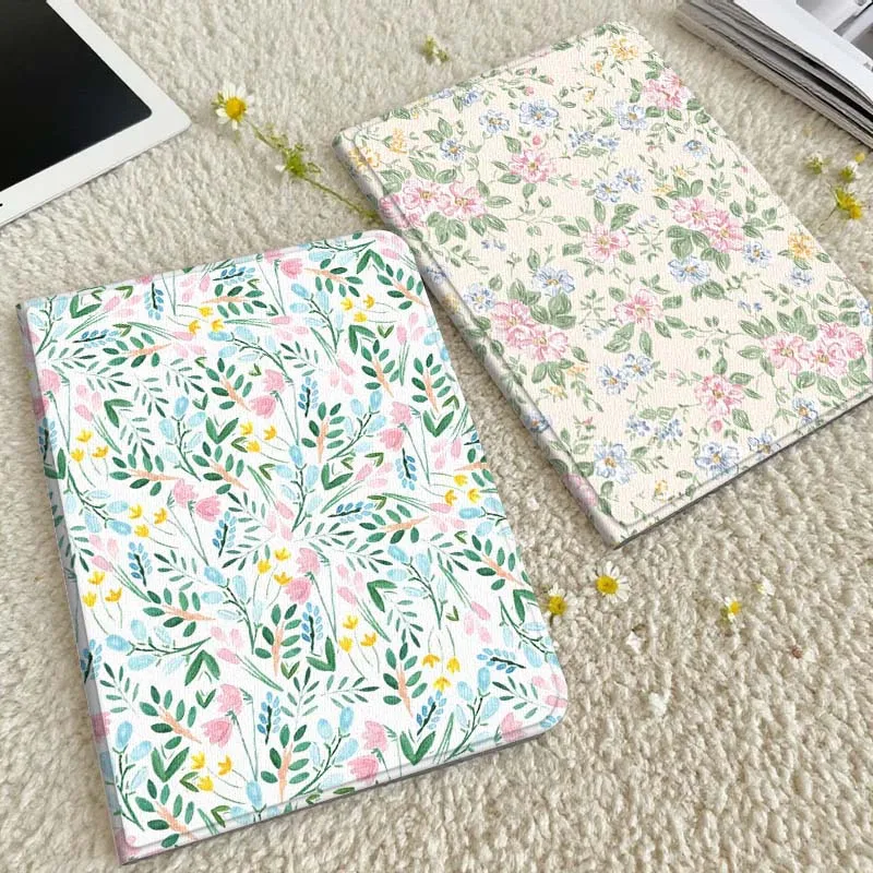 

Cartoon Floral Leaf Pattern Tablet Case For Xiaomi Redmi Mini Pad SE K 2 4 5 6 7 8 2023 2025 11 8.8 11.2 10.1 Pro Gift