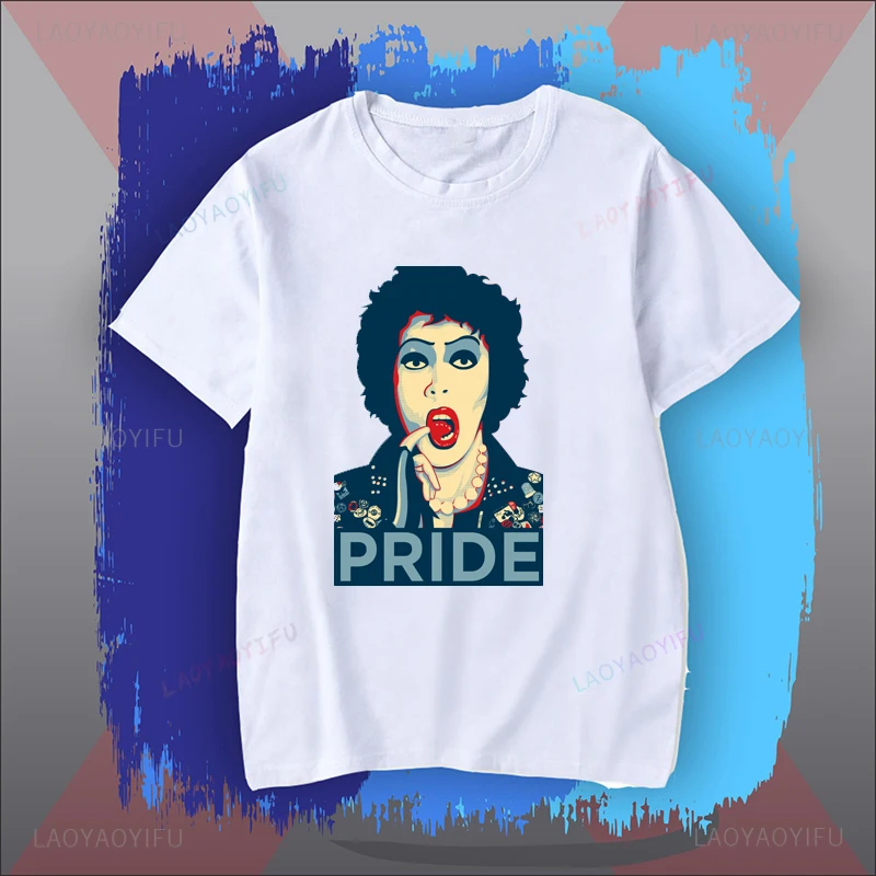The Rockys Horror Picture Show Printed fashion T-shirt Creative crewneck short sleeve, summer top can be worn by men and women