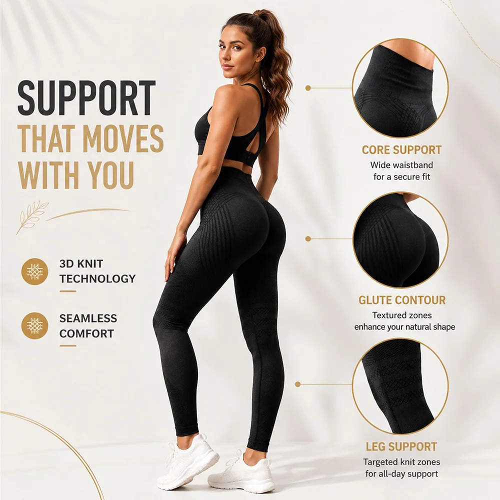 Women's Cellulite 3D Leggings, High Waisted Butt Lifting Tummy Training Control, Anti Cellulite Legging for Gym Workout Yoga