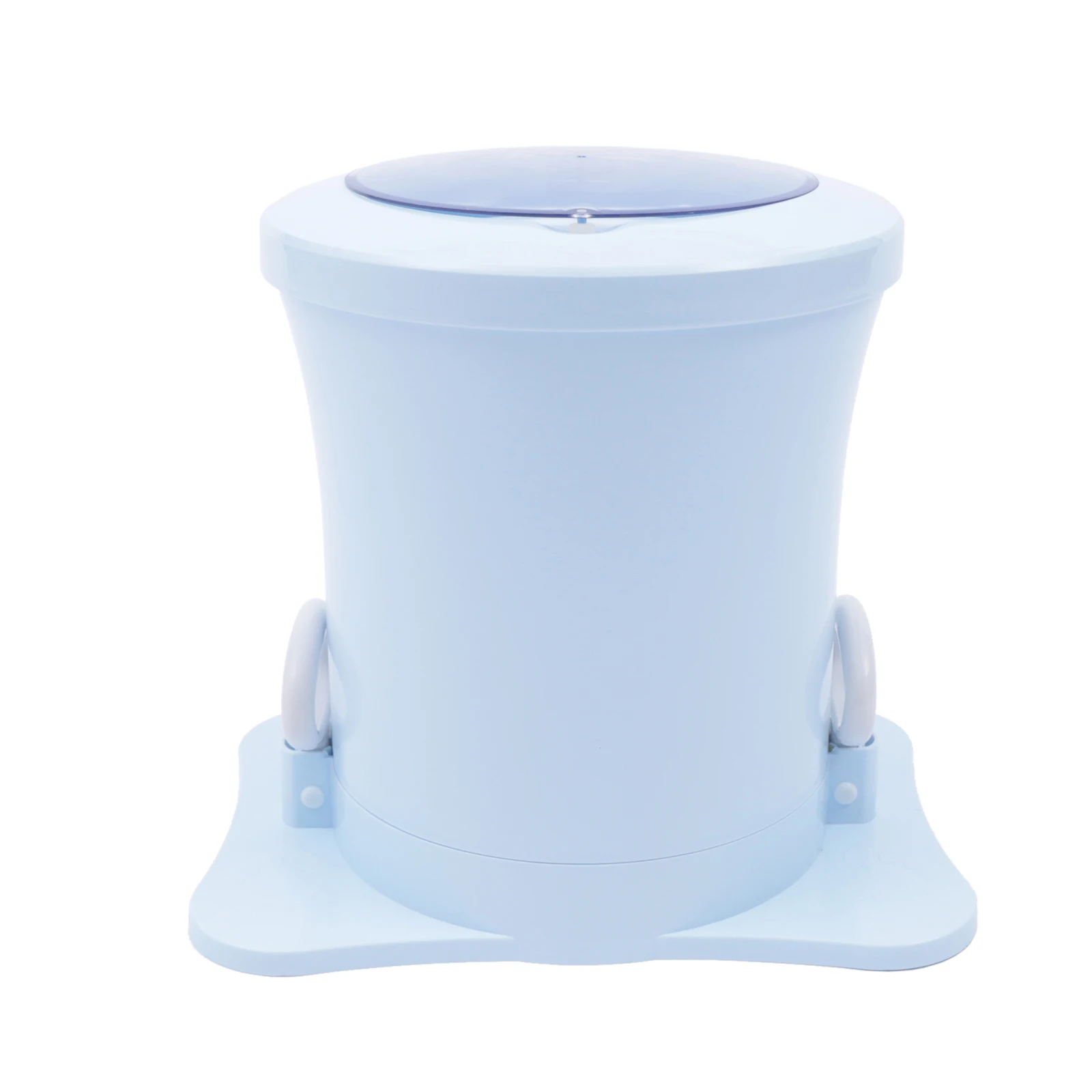 

Large Capacity Manual Dehydrator - Blue Enhanced Edition, Non-Electric Foot-Type Dryer with Double-Drive for Quick Spin Drying