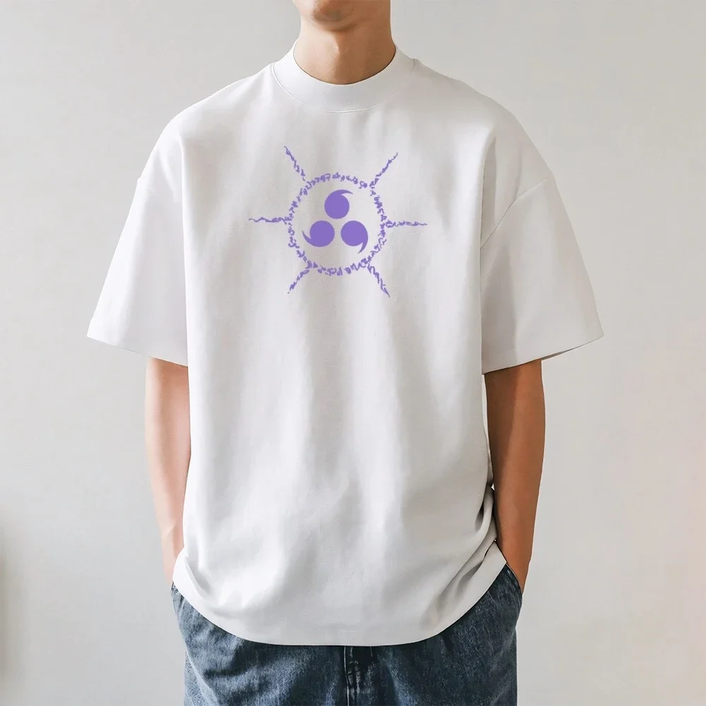 Naruto Uchiha Sharingan Classic Tee High-quality Streetwear Is Suitable for Both Men and Women 2026 New Summer T-shirts