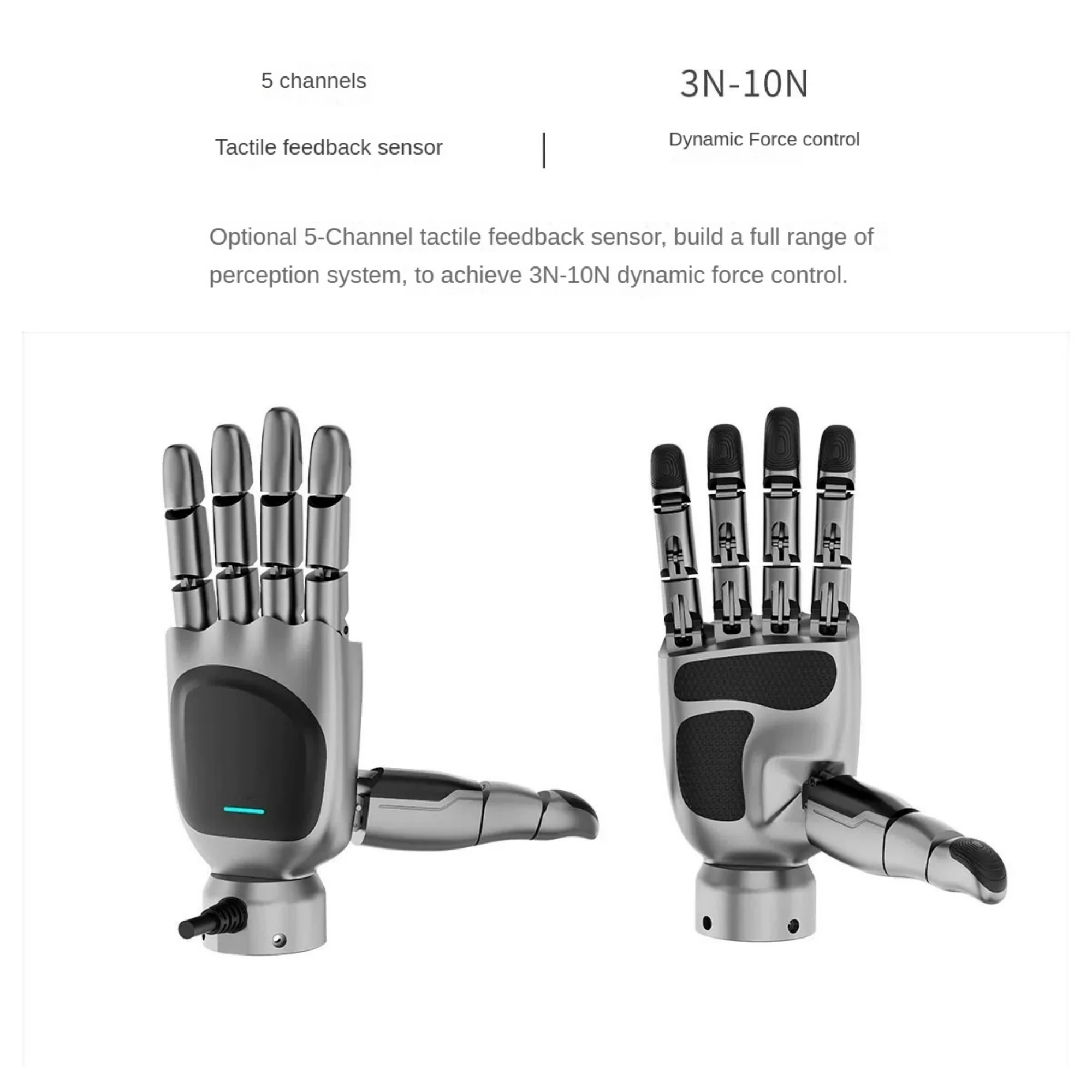 NCZOBOE Intelligent Bionic Prosthetic Robot with High Integration, Flexibility and High Power Density Transmission Module