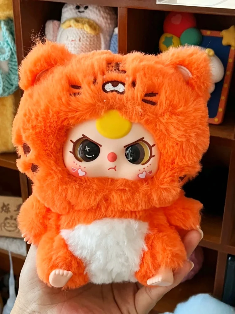 베이비 쓰리 12 중국 십이지신 시리즈 랜덤 박스 비닐 인형 미스터리 박스 귀여운 방 꾸미기 장식품 장난감 여자아이 크리스마스 생일 선물