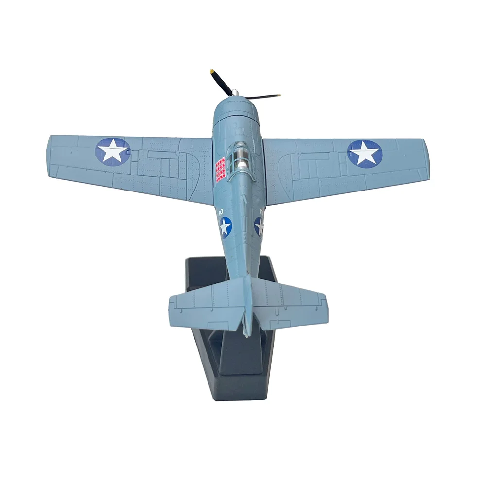 1/72 skala US Grumman F4F Wildcat Fighter Diecast pesawat logam Model pesawat terbang koleksi anak-anak hadiah ornamen mainan