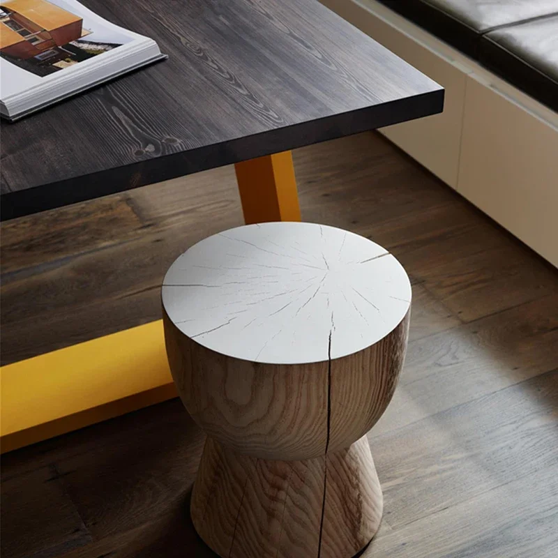 Nordic LOFT solid wood table wrought iron table, modern desk workbench conference table household computer