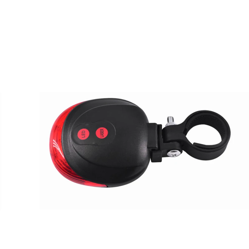 Xe Đạp 2 Đường Song Song Laser 3 Chế Độ Đèn LED Cảnh Báo Đèn Xe Đạp Đèn Flash Họa Tiết Rằn Ri Nét Ta 016RAR Đêm Đi Xe Đạp Thiết Bị