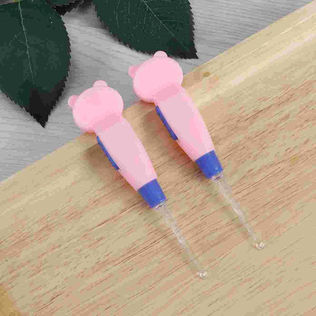 2 Pcs Cleanser Ear Spoon Wax Remover Kids Pick Baby Child LED Removal Tool