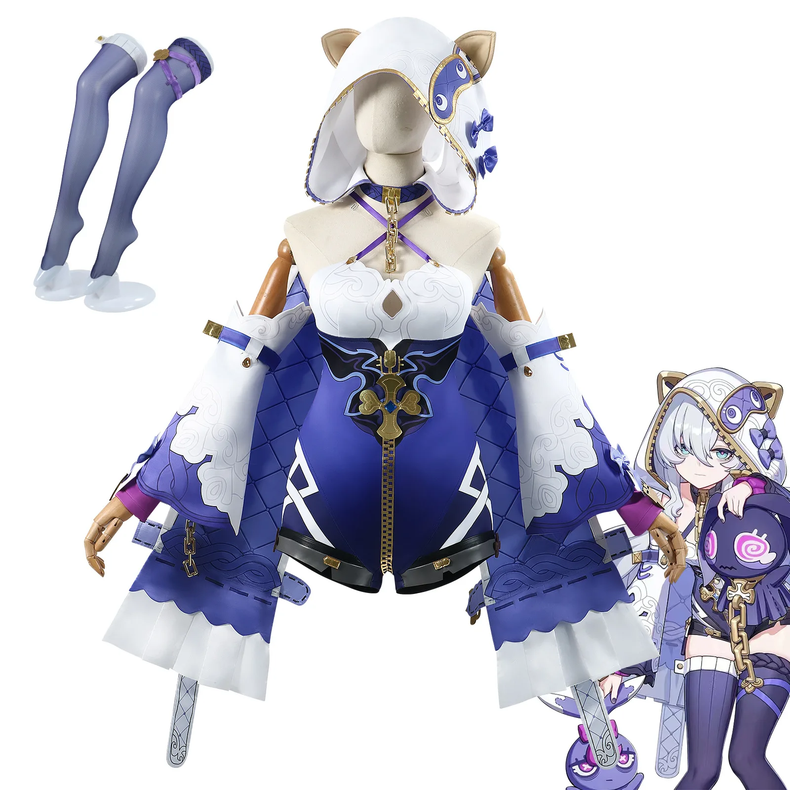 

Collapse 3cos Uniform Fate Is Inevitable Delissa Cosplay Two-dimensional Role-playing Costume
