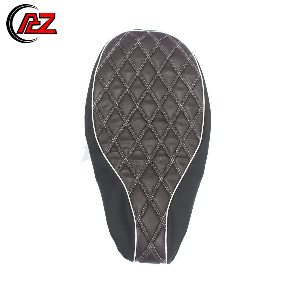 ACZ Black/Brown Saddle Leather Cover for  125/150 Sprint Fast Ts Super Vbb Vba Vnb GTR Gl Gt