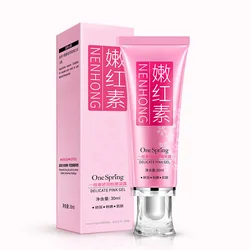 Crema blanqueadora Vaginal para mujer, labios, parte privada, axilas, íntima, pezón oscuro, crema blanqueadora Anal, para la piel crema corporal, marca aleatoria