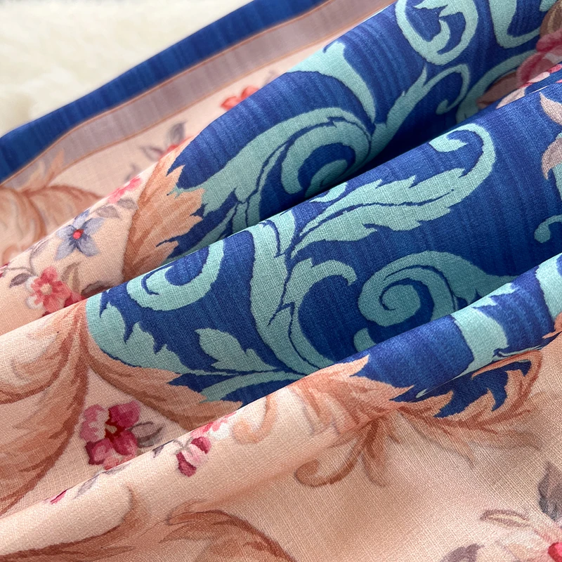 Letnia francuska elegancka sukienka retro dla kobiet 2025 Nowa talia Temperament Garnitur z krótkim rękawem Kołnierzyk z nadrukiem Długa sukienka S06