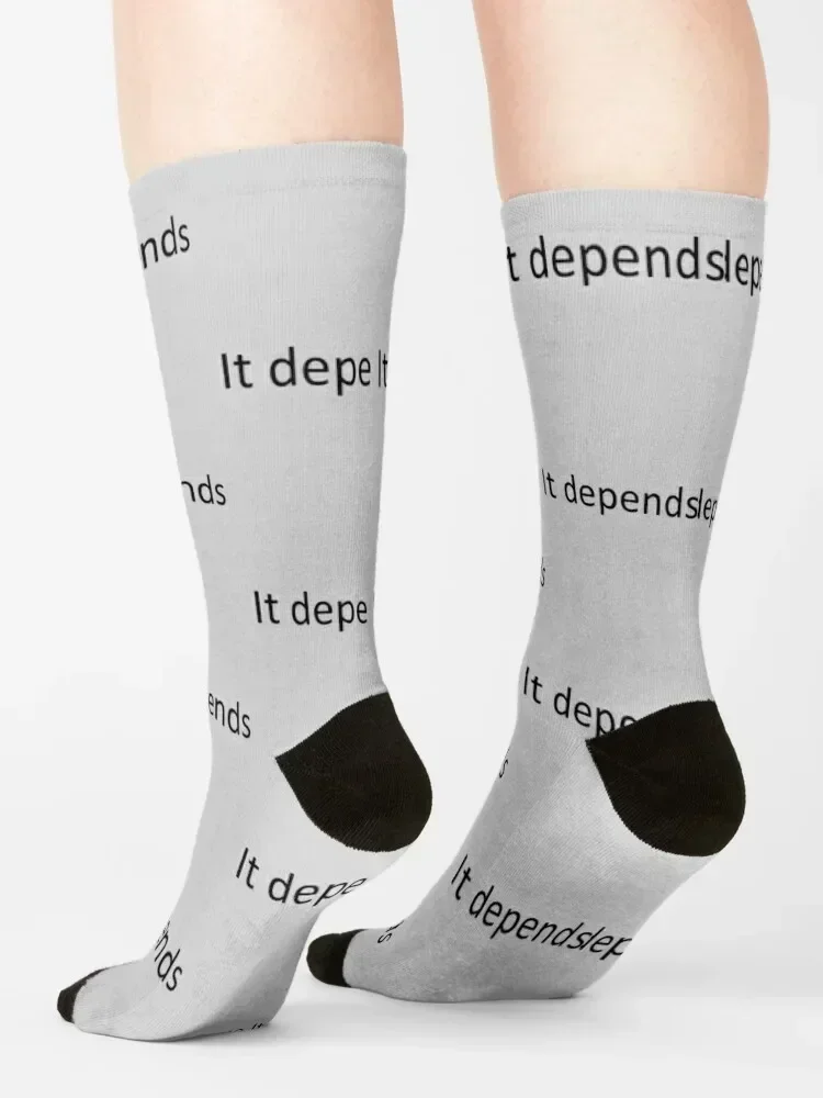 It depends Socks luxe shoes custom sports Heating sock Socks For Women Men's