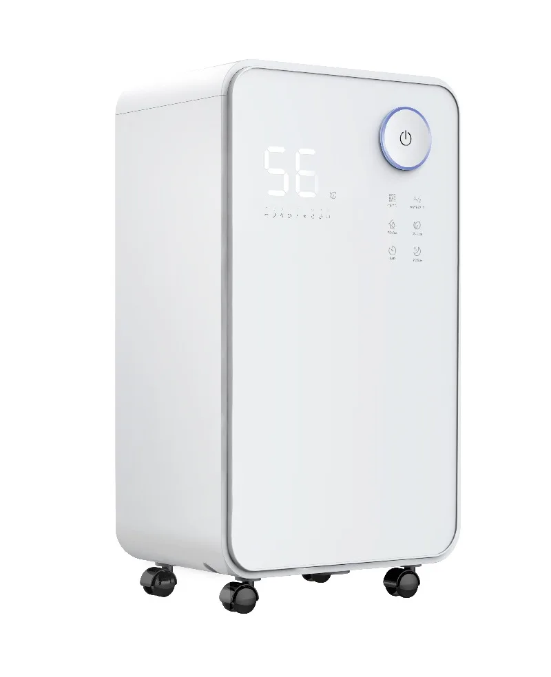 12L Compressor Dehumidifier, Large‑Capacity Auto Defrost Refrigerative Moisture Remover For Home