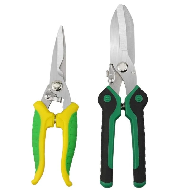 Y1AD PVC Wire Scissors Electricians Shears Cutter for Electrical Tasks, Antislip Handle, Suitable for Various Types of Cables