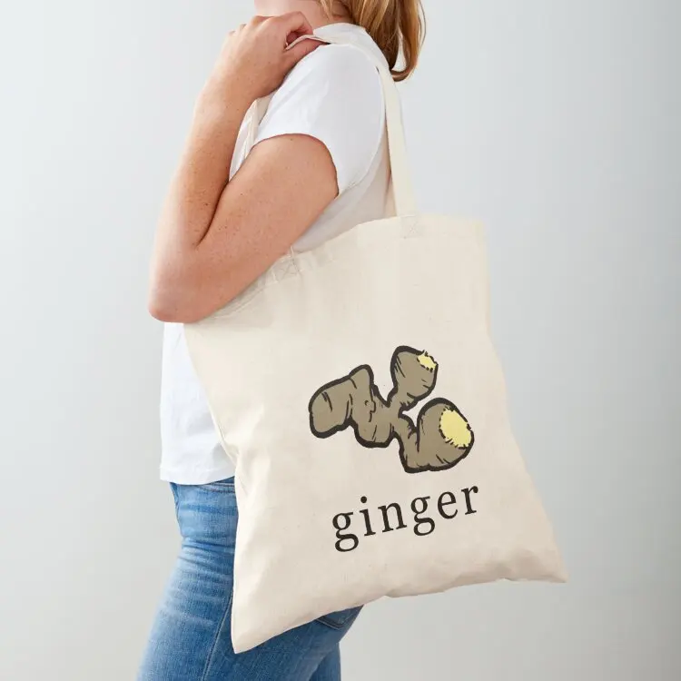 

Сумка-тоут Ginger из ткани на заказ, персонализированная, для мужчин и женщин