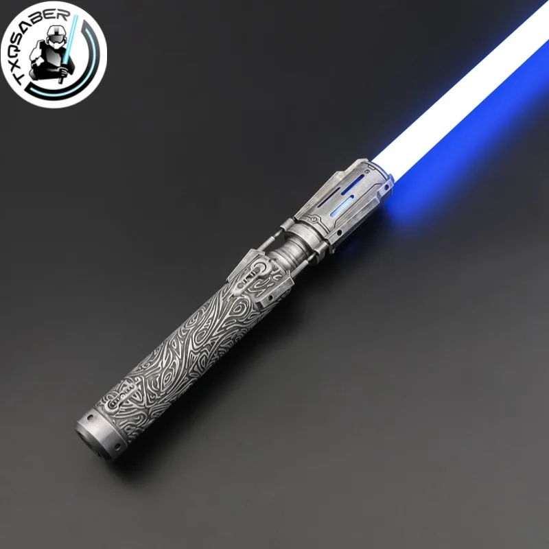 TXQSABER Satele Shan Neo Pixel Lightsaber Smooth Swing Metal Handle Blaster FOC Bluetooth  Sword Replica Cosplay Kids Toys