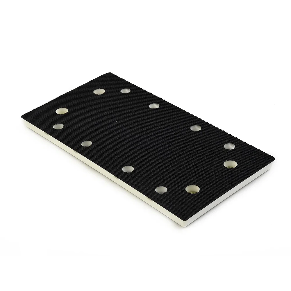 178x93mm 12-Holes Square Backing Pad Hook & Loop Sanding Pads For Festool RS300 EQ-Plus/LRS 93 Sander Power Polisher Tools